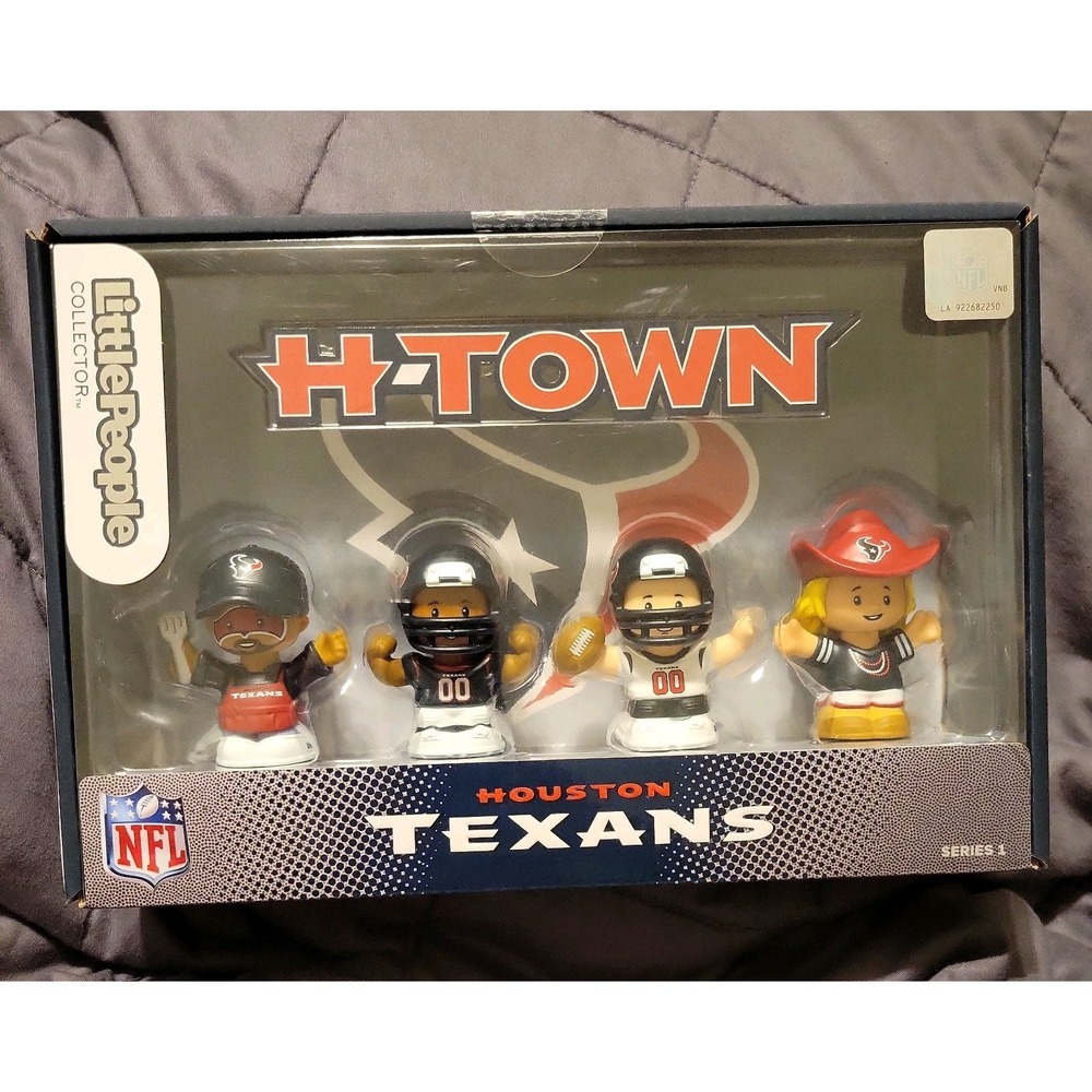 NFL Official Houston Texans Little People Collector NIB H-Town! NEW